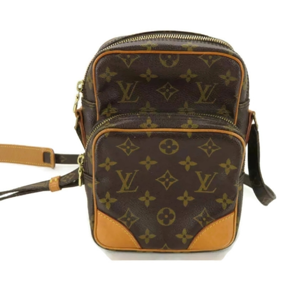 AUTH LOUIS VUITTON MONOGRAM AMAZON CROSS BODY BAG